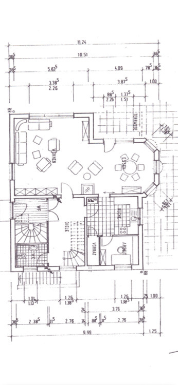 Hochwertige FamilienWohnung 1km von Hünfeld mit Sauna