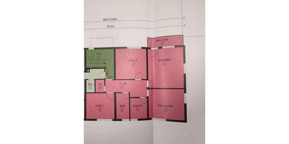 Etagenwohnung Haidgau/Bad Wurzach Bad Wurzach - 4 Zimmer, 92 m&sup2;, 920&euro; | Angebot:26259262