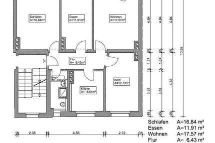 Wohnung Weißenfels - 4 Zimmer, 81 m&sup2;, 499&euro; | Angebot:26545363