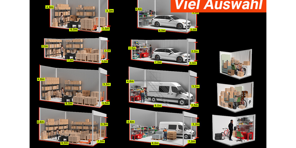 28-56 m² Lager & Garagen | Sicher, trocken, ohne Mindestmietdauer | Neu in Malsch Sofort verfügbar zimmer