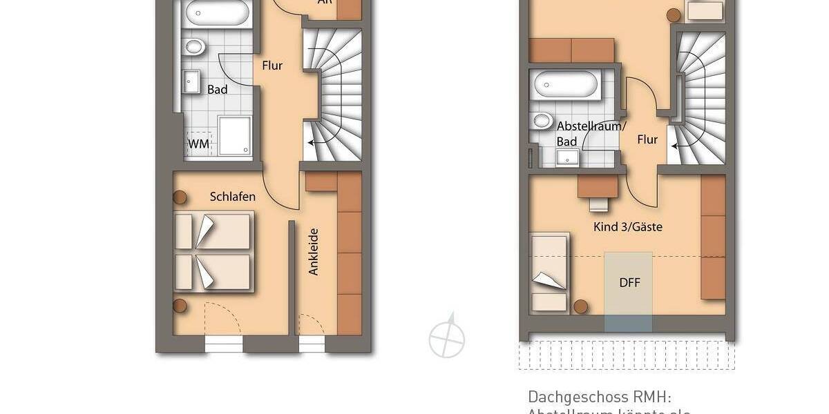 Reihenmittelhaus Postbauer-Heng Heng - 5 Zimmer, 131 m&sup2;, 1.375&euro; | Angebot:26740273