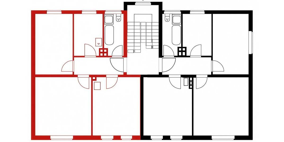 Etagenwohnung Soltau Tetendorf - 3 Zimmer, 65 m&sup2;, 550&euro; | Angebot:26206175