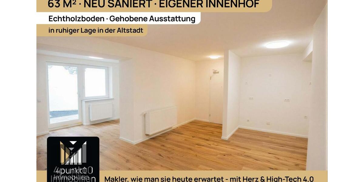 Erdgeschoßwohnung Monheim - 2 Zimmer, 63 m&sup2;, 756&euro; | Angebot:25220773