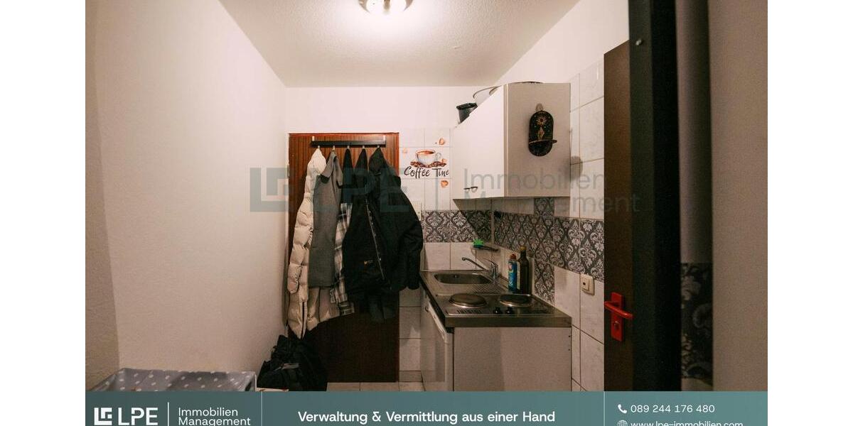 Erdgeschoßwohnung München Messestadt Riem - 1 Zimmer, 16 m&sup2;, 700&euro; | Angebot:26491404