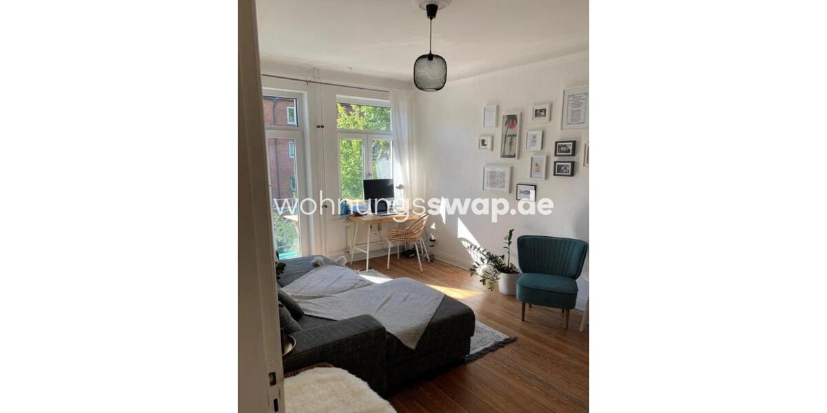 Etagenwohnung Hamburg Eimsbüttel - 2 Zimmer, 57 m&sup2;, 900&euro; | Angebot:26632997