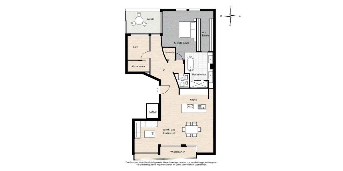 Etagenwohnung Stuttgart Mitte - 3 Zimmer, 129 m&sup2;, 2.890&euro; | Angebot:25215154