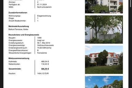 2 Zimmer Wohnunh