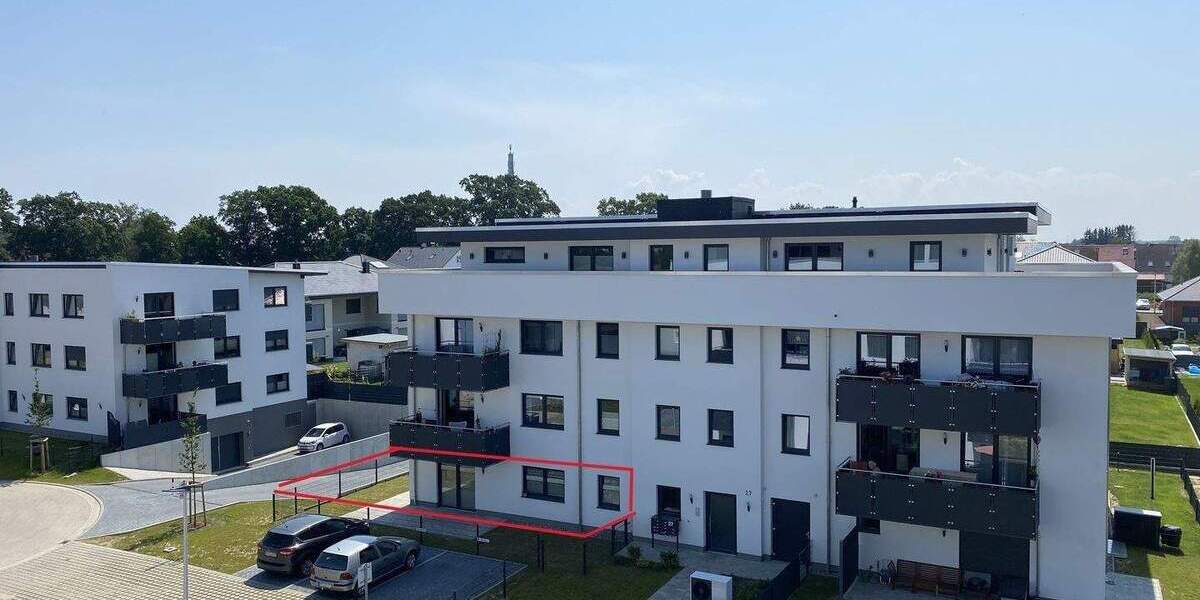 Terrassenwohnung Stralsund Andershof - 2 Zimmer, 76 m&sup2;, 1.064&euro; | Angebot:26641507
