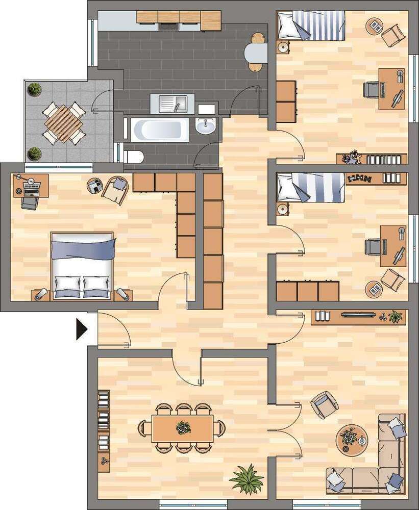 Wohnung zum Mieten in Bremerhaven 809 € 122.74 m²