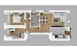 Etagenwohnung Magdeburg Cracau - 3 Zimmer, 75 m&sup2;, 960&euro; | Angebot:25689621