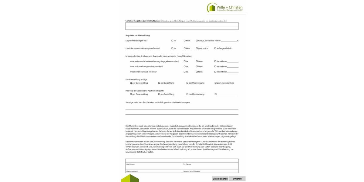 Etagenwohnung Leezen - 3 Zimmer, 63 m&sup2;, 450&euro; | Angebot:25569528