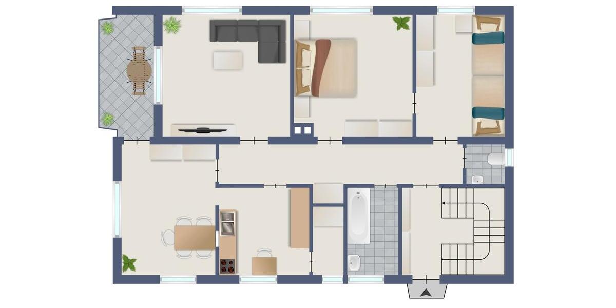 Mehrfamilienhaus, Wohnhaus Horb am Neckar - 11 Zimmer, 220 m&sup2;, 2.900&euro; | Angebot:25920770