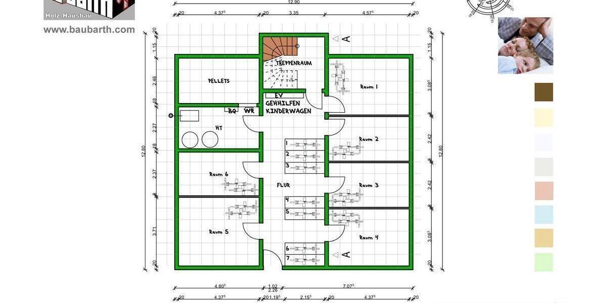 Etagenwohnung Überlingen Nußdorf - 5 Zimmer, 105 m&sup2;, 2.490&euro; | Angebot:26740185