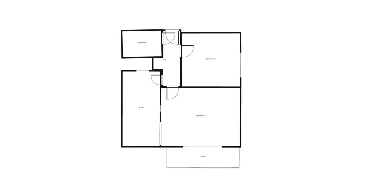 Etagenwohnung Hattingen Niederbonsfeld - 2 Zimmer, 61 m&sup2;, 673&euro; | Angebot:25880773