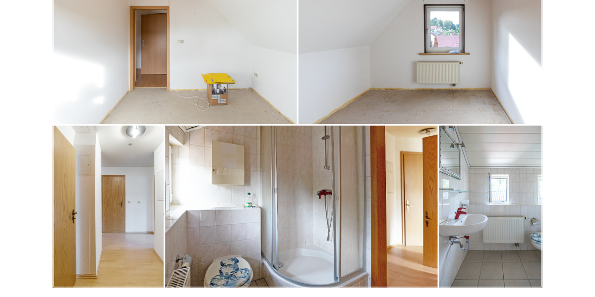 Erstbezug nach Renovierung, mit Einbauküche, Stellplatz möglich 2 zimmer