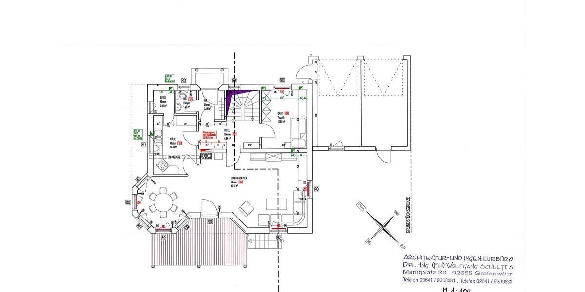 Einfamilienhaus Kemnath - 6 Zimmer, 205 m&sup2;, 1.845&euro; | Angebot:24951329