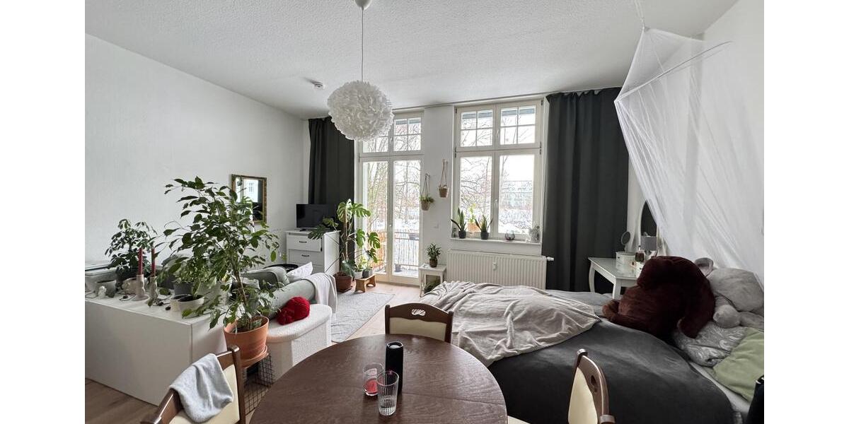 Etagenwohnung Magdeburg Diesdorf - 1 Zimmer, 48 m&sup2;, 360&euro; | Angebot:26547396