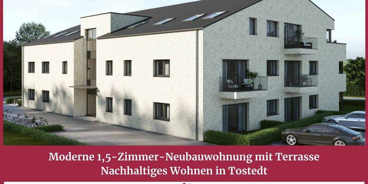 Etagenwohnung Tostedt / Todtglüsingen Todtglüsingen - 1 Zimmer, 63 m&sup2;, 850&euro; | Angebot:26028985