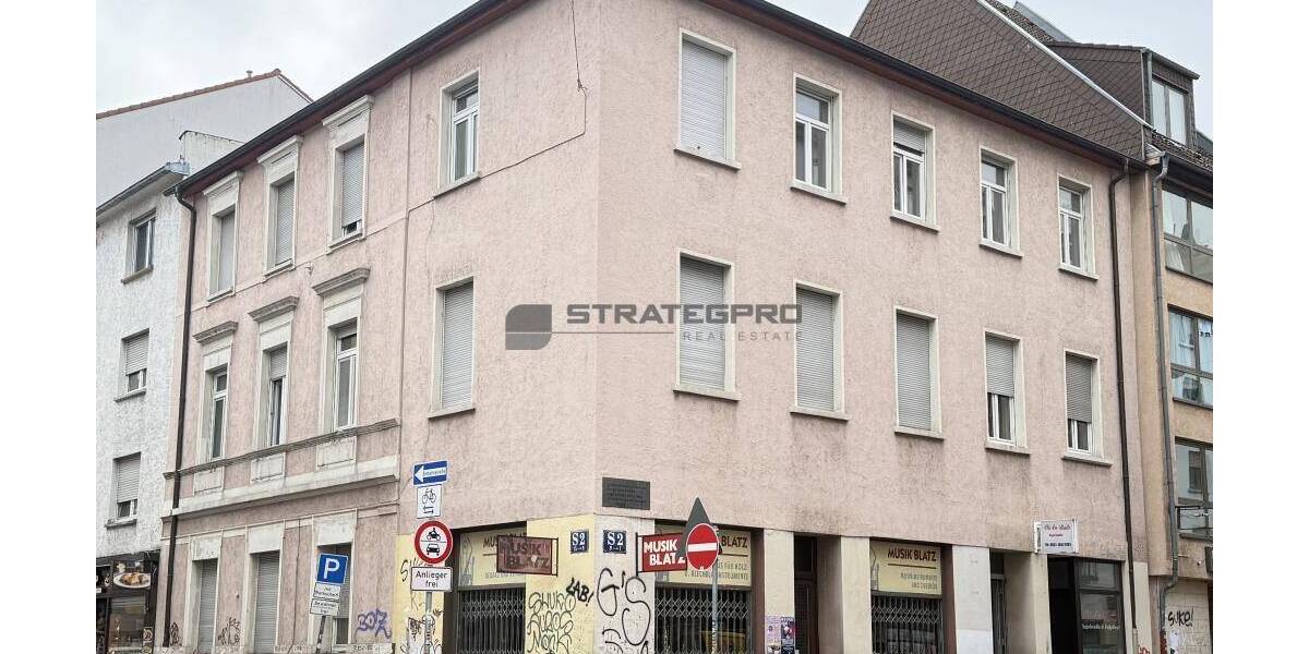 Etagenwohnung Mannheim Quadrate - 4 Zimmer, 91 m&sup2;, 1.400&euro; | Angebot:25702792