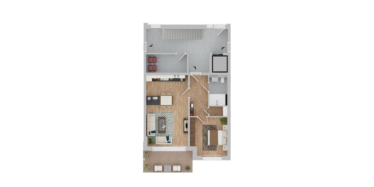 Etagenwohnung Schwerte - 2 Zimmer, 64 m&sup2;, 890&euro; | Angebot:26403712