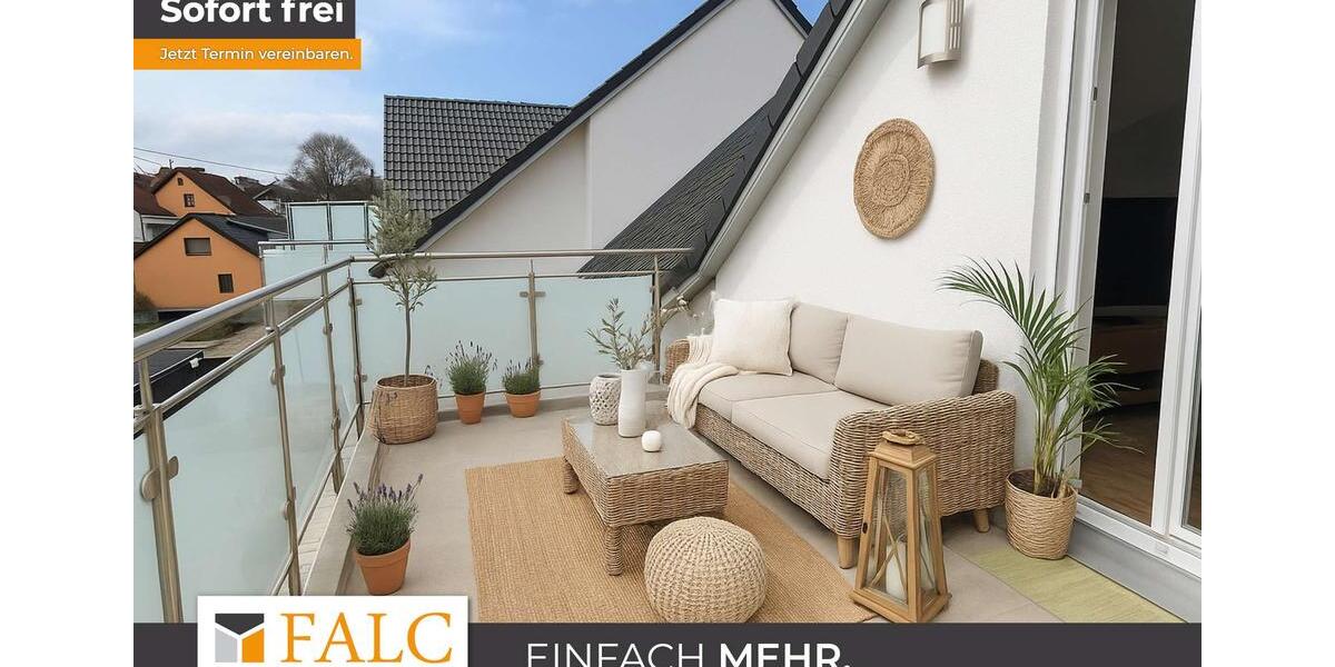 Energieeffiziente Dachgeschosswohnung - möbliert zu vermieten! 2 zimmer