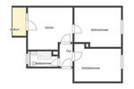 Erdgeschoßwohnung Kaiserslautern - 2 Zimmer, 46 m&sup2;, 519&euro; | Angebot:26592754