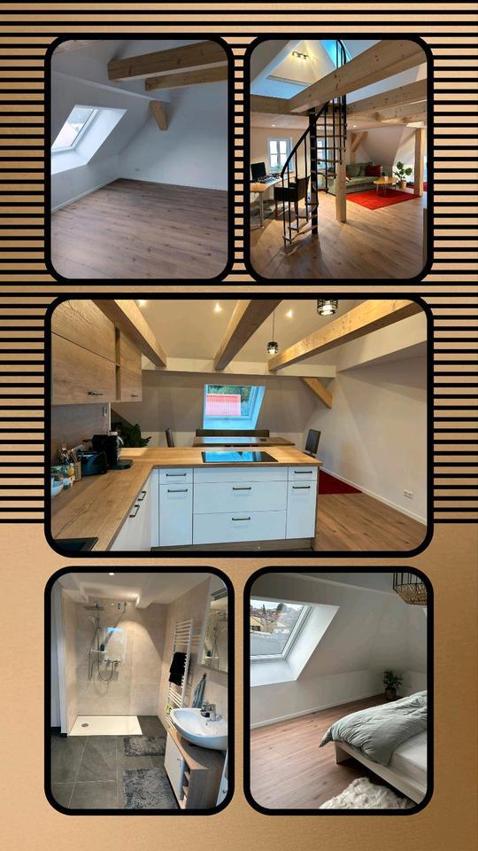 Traumhafte 2 Zimmer DG Wohnung, 2024 kernsaniert