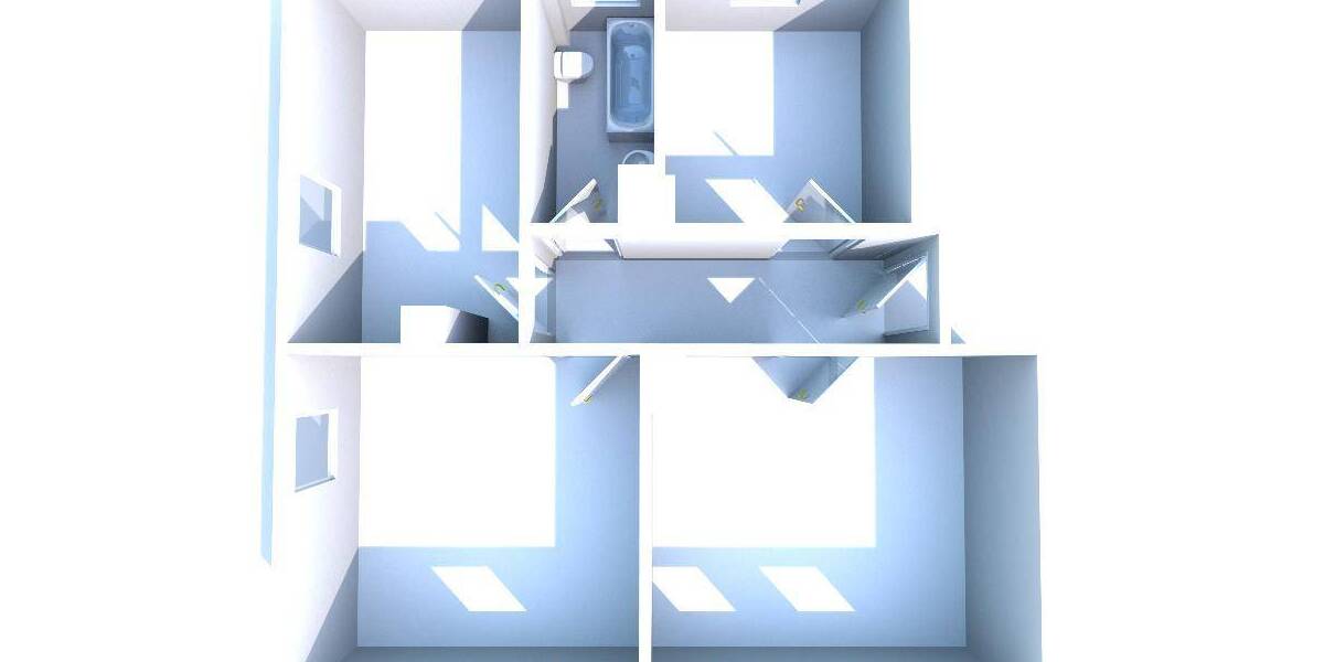 Etagenwohnung Nünchritz Merschwitz - 3 Zimmer, 62 m&sup2;, 320&euro; | Angebot:25998316