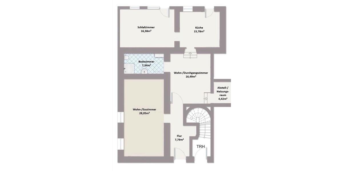 Erdgeschoßwohnung Stromberg - 2.5 Zimmer, 94 m&sup2;, 750&euro; | Angebot:25883274