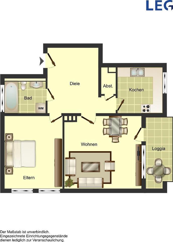 2 Zimmer Wohnung in Neunkirchen