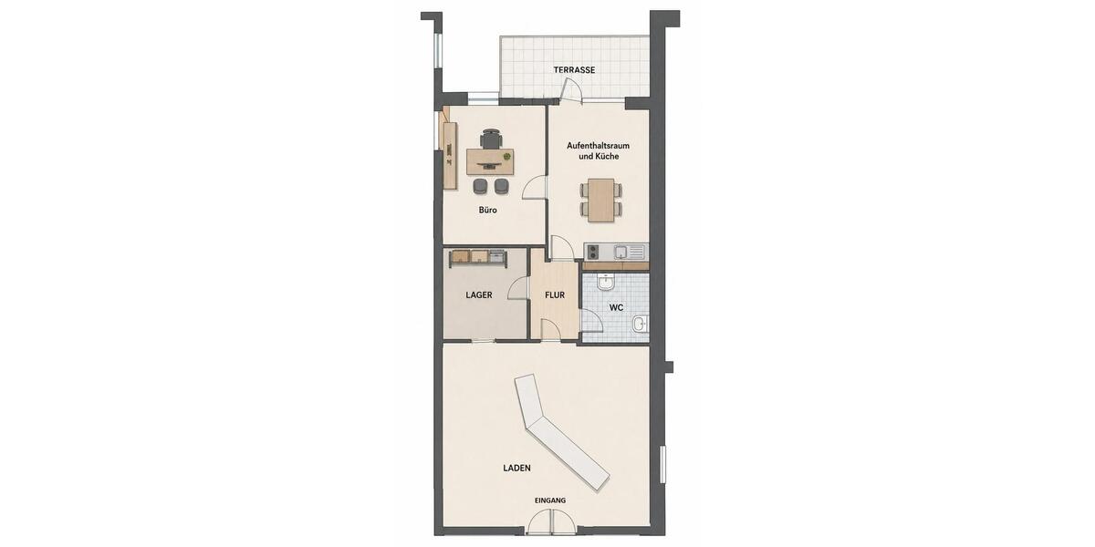 Gewerbeobjekt Stade - 880&euro; | Angebot:26359051