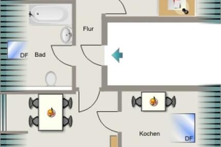 Wohnung Marl - 3.5 Zimmer, 71 m&sup2;, 425&euro; | Angebot:24594438