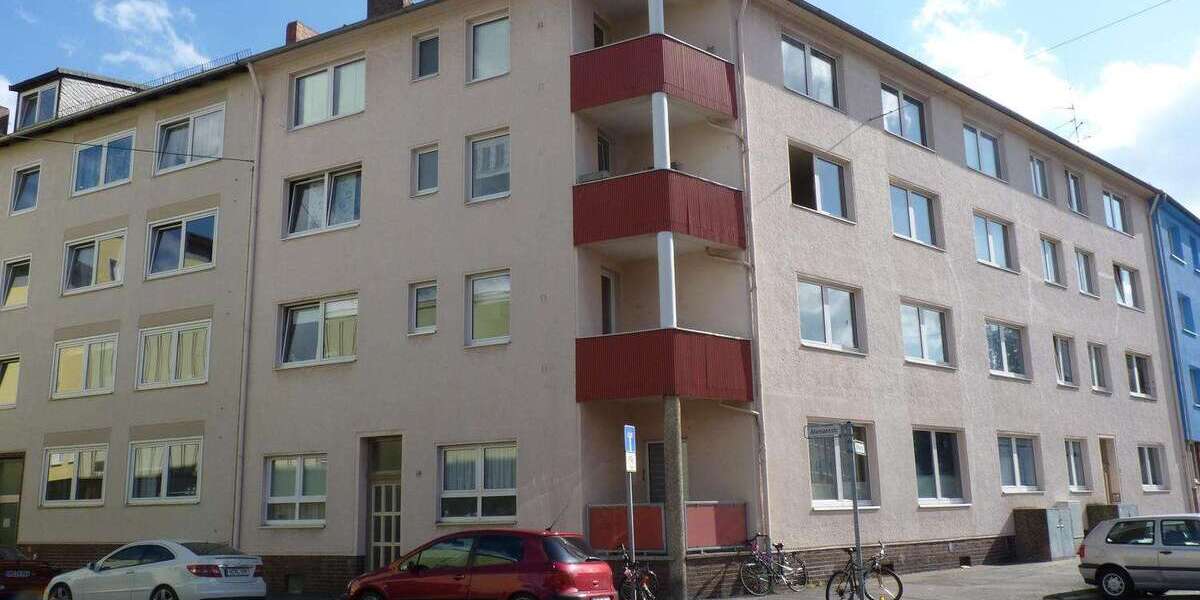 Etagenwohnung Hannover Vahrenwald - 3 Zimmer, 55 m&sup2;, 458&euro; | Angebot:26854244