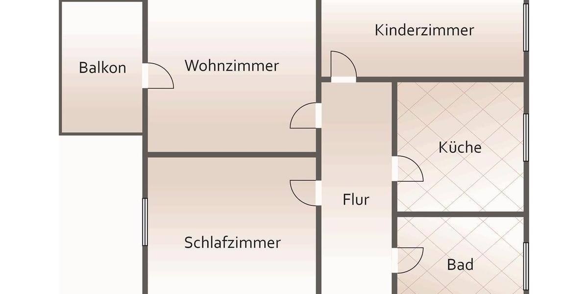 Etagenwohnung Bad Lauchstädt - 3 Zimmer, 57 m&sup2;, 350&euro; | Angebot:23855093