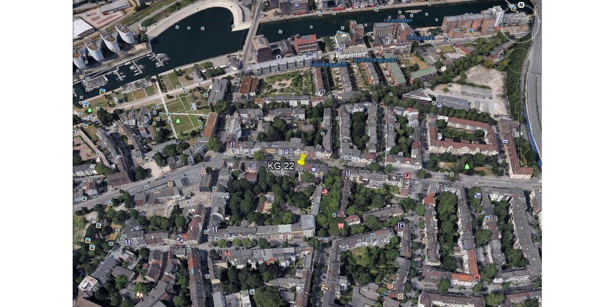 Etagenwohnung Duisburg - 3 Zimmer, 110 m&sup2;, 1.096&euro; | Angebot:26310453