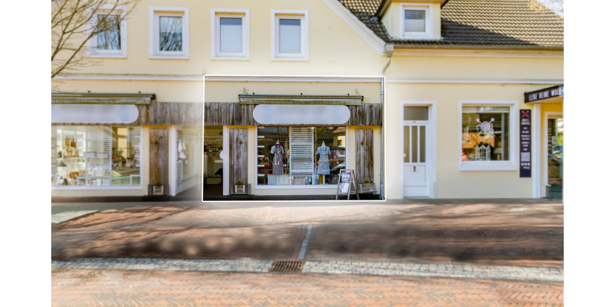Ganderkesee-Ort Attraktives Ladenlokal in zentraler Lage mit Schaufensterfläche und Stellplatz - Gewerbeobjekt Ganderkesee | Angebot:26196303