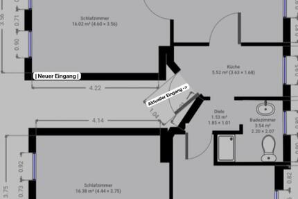 Wohnung Helbra - 4 Zimmer, 72 m&sup2;, 585&euro; | Angebot:25168324