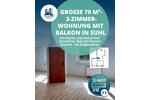 Erdgeschoßwohnung Suhl - 3 Zimmer, 70 m&sup2;, 400&euro; | Angebot:19517504