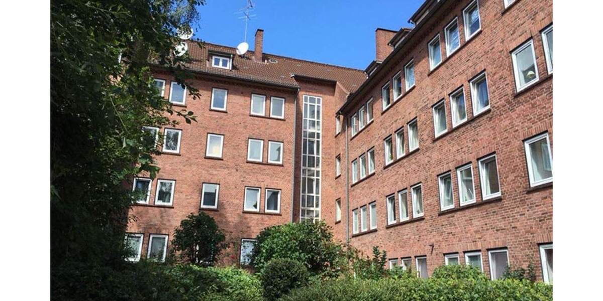 Etagenwohnung Kiel Exerzierplatz - 3 Zimmer, 48 m&sup2;, 500&euro; | Angebot:24967266