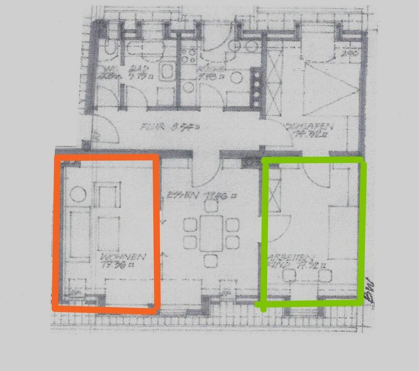 Obergiesing, WG-Zimmer in AltbauWohnung, Nähe U2 Silberhornstraße
