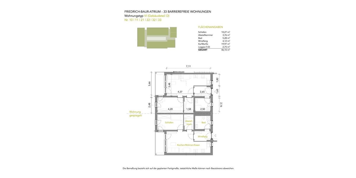 Erdgeschoßwohnung Burgkunstadt - 2 Zimmer, 46 m&sup2;, 449&euro; | Angebot:26480077