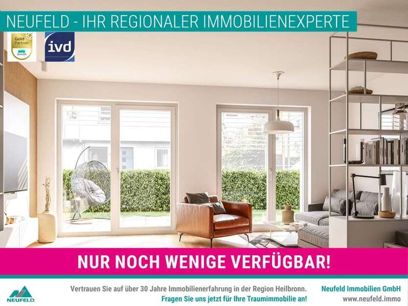 Wohnung zum Mieten in Heilbronn 1.113 € 71.79 m² 3 zimmer