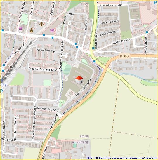 Erdgeschoßwohnung Erding - 3 Zimmer, 90 m&sup2;, 1.570&euro; | Angebot:26491414