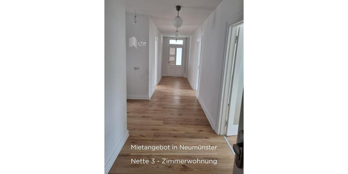Etagenwohnung Neumünster - 3 Zimmer, 106 m&sup2;, 1.060&euro; | Angebot:26375599