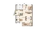 Etagenwohnung Nördlingen - 3 Zimmer, 74 m&sup2;, 730&euro; | Angebot:24221449