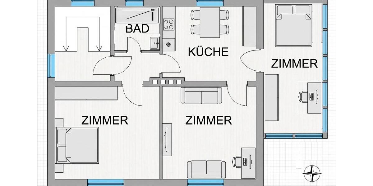 Etagenwohnung Hohen Neuendorf - 1.495&euro; | Angebot:26704356