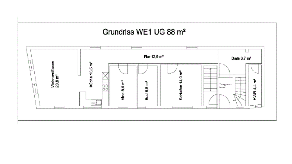 Erdgeschoßwohnung Wörth am Rhein - 3 Zimmer, 88 m&sup2;, 968&euro; | Angebot:24652792