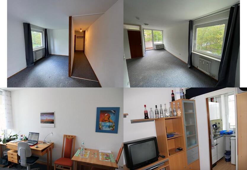 1. Zimmer Wohnung (unmöbliert), Erlangen Stadtteil 