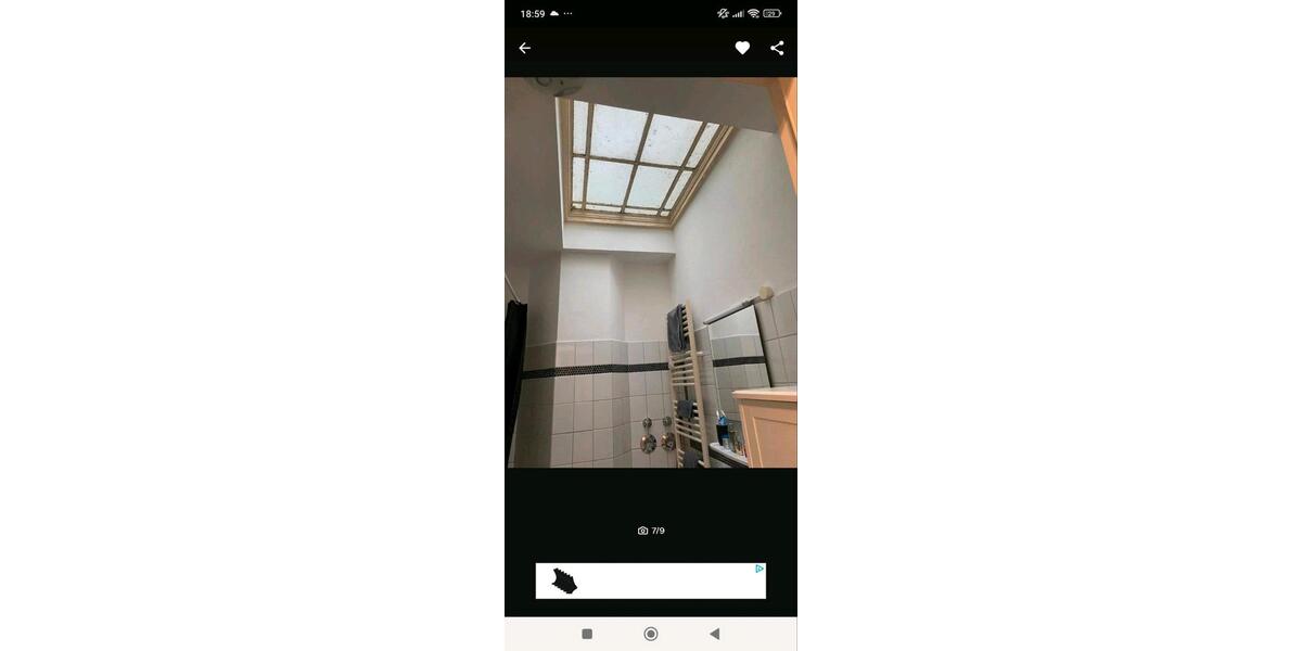 Dachgeschoßwohnung Mönchengladbach - 2 Zimmer, 63 m&sup2;, 760&euro; | Angebot:26449093