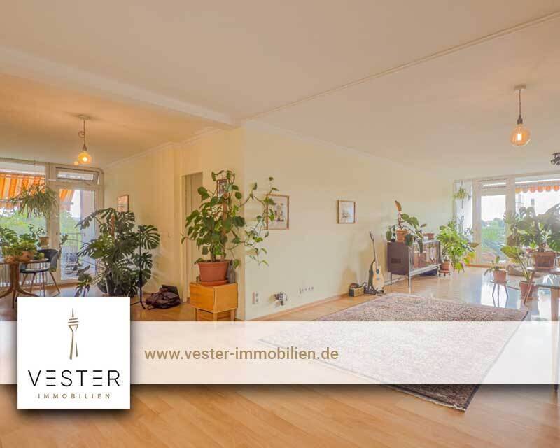 Wohlfühlen in Mörsenbroich - Lichtdurchflutetes Zuhause mit zwei Balkonen!